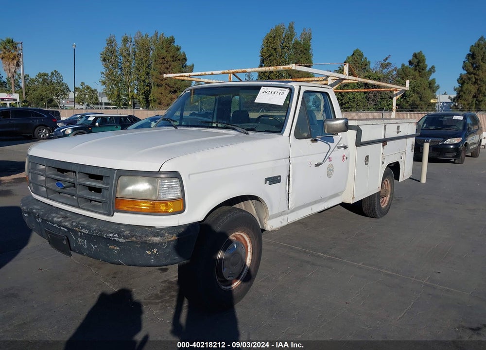 1992 FORD F250 VIN: 2FTHF25H8NCB16624
