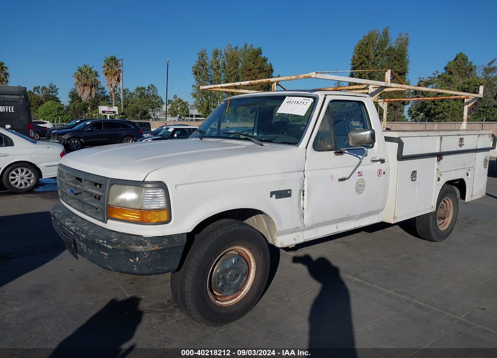 1992 FORD F250 VIN: 2FTHF25H8NCB16624