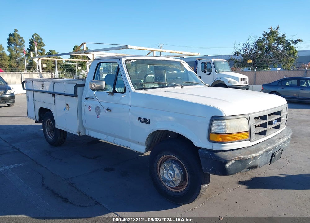 1992 FORD F250 VIN: 2FTHF25H8NCB16624