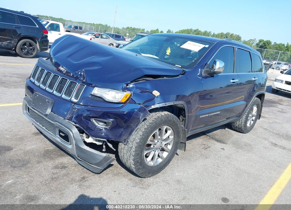 2014 JEEP GRAND CHEROKEE LIMITED VIN: 1C4RJFBG1EC458718