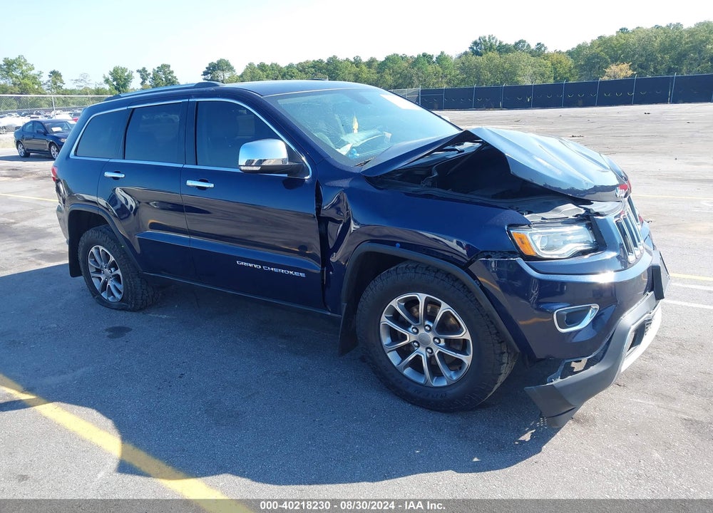 2014 JEEP GRAND CHEROKEE LIMITED VIN: 1C4RJFBG1EC458718