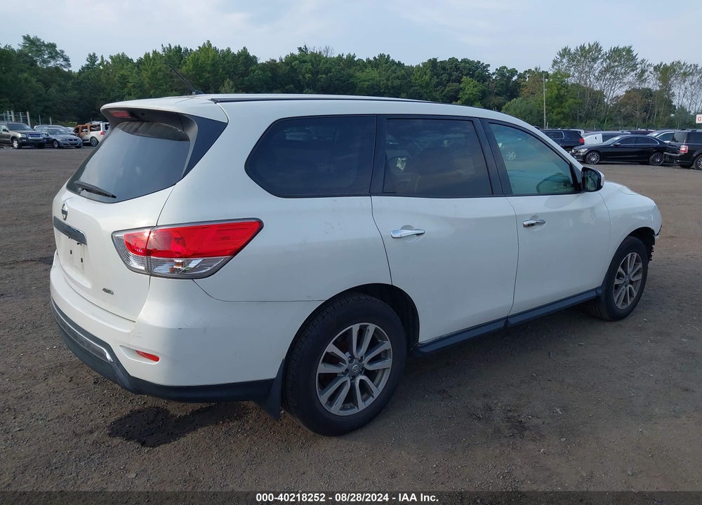 2013 NISSAN PATHFINDER S VIN: 5N1AR2MMXDC603816