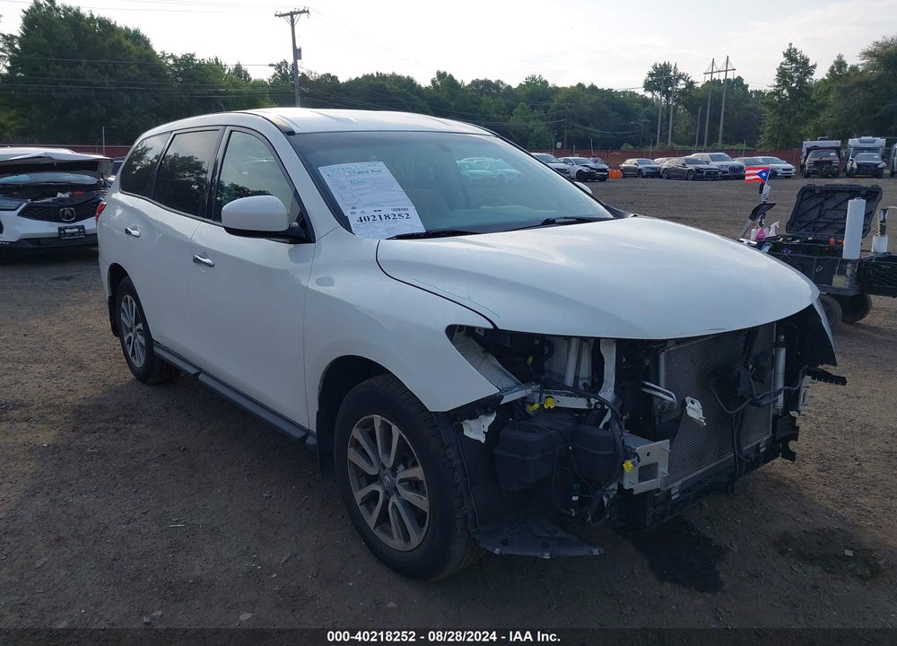 2013 NISSAN PATHFINDER S VIN: 5N1AR2MMXDC603816