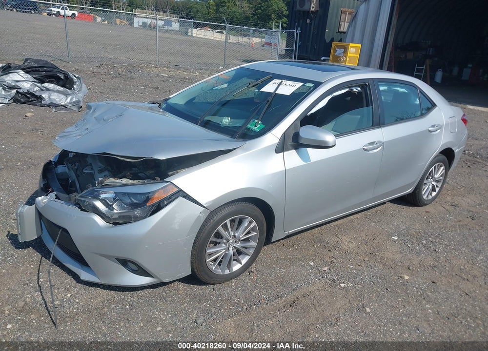 2014 TOYOTA COROLLA LE PLUS VIN: 2T1BURHE2EC123782