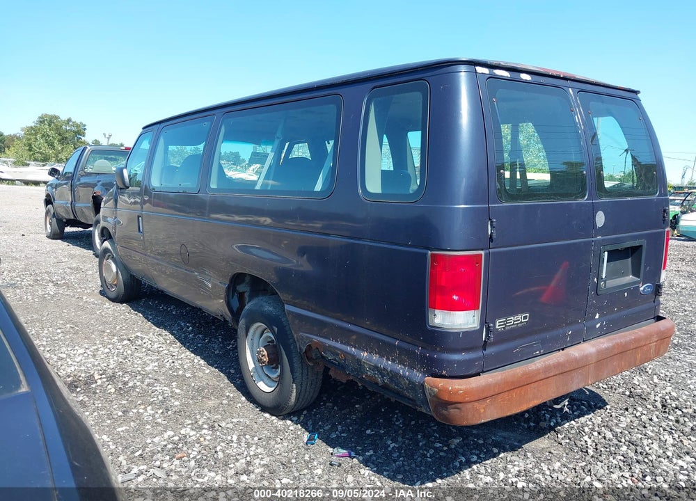 2000 FORD ECONOLINE E350 SUPER DUTY WAGON VIN: 1FBSS31L0YHB80790