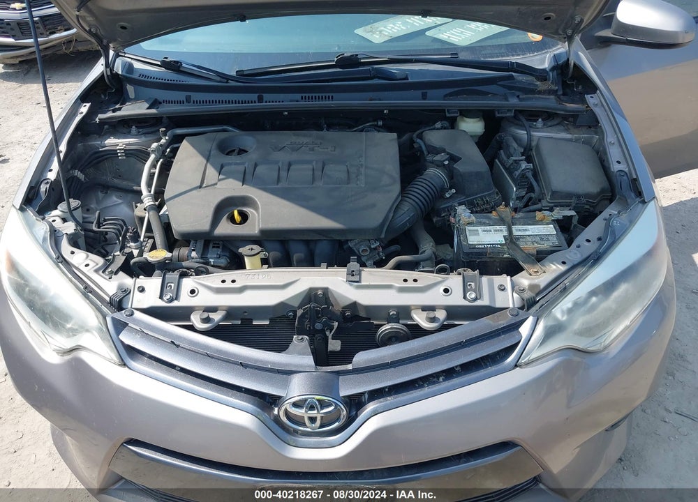 2015 TOYOTA COROLLA LE VIN: 2T1BURHE1FC292547
