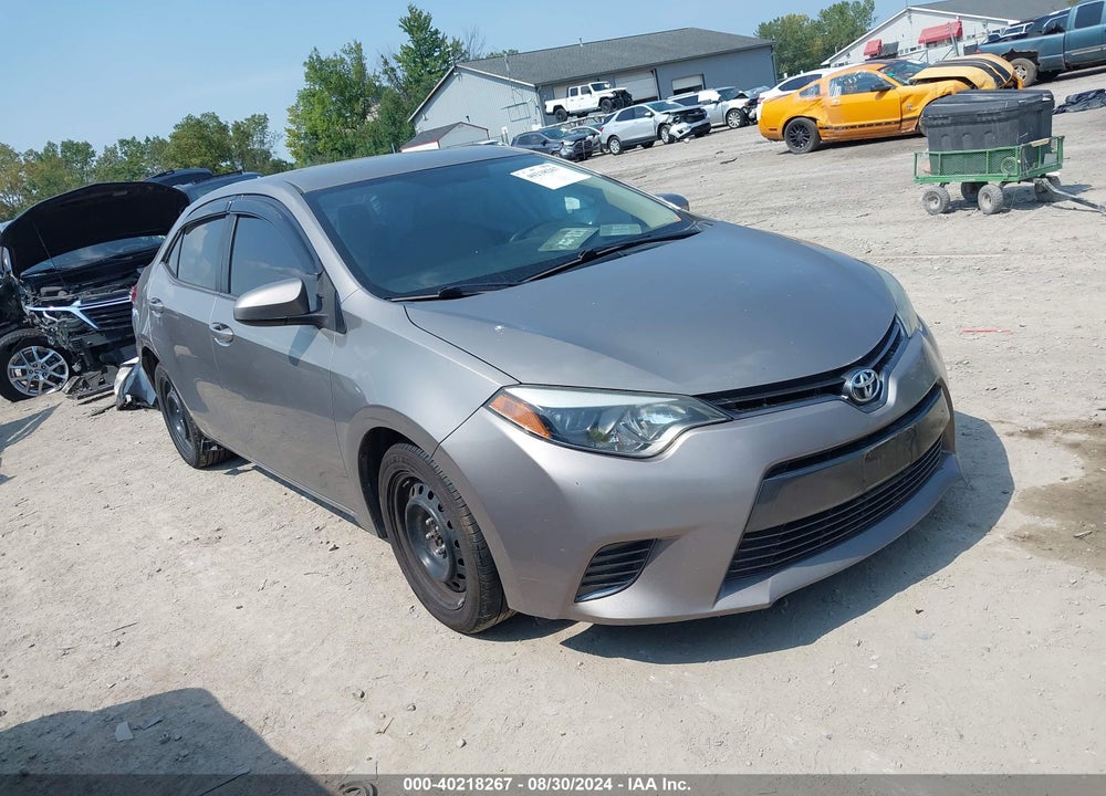 2015 TOYOTA COROLLA LE VIN: 2T1BURHE1FC292547