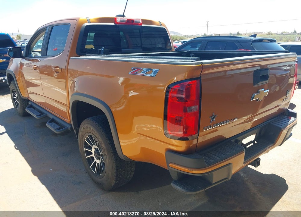 2017 CHEVROLET COLORADO Z71 VIN: 1GCGTDEN8H1303034