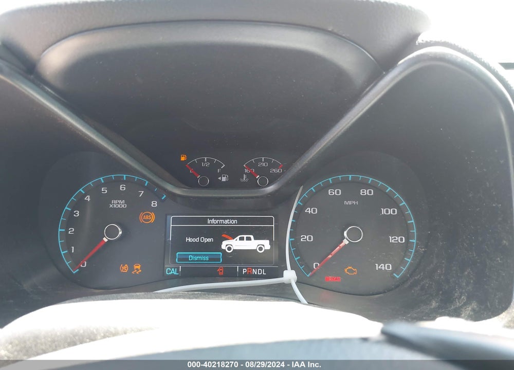 2017 CHEVROLET COLORADO Z71 VIN: 1GCGTDEN8H1303034