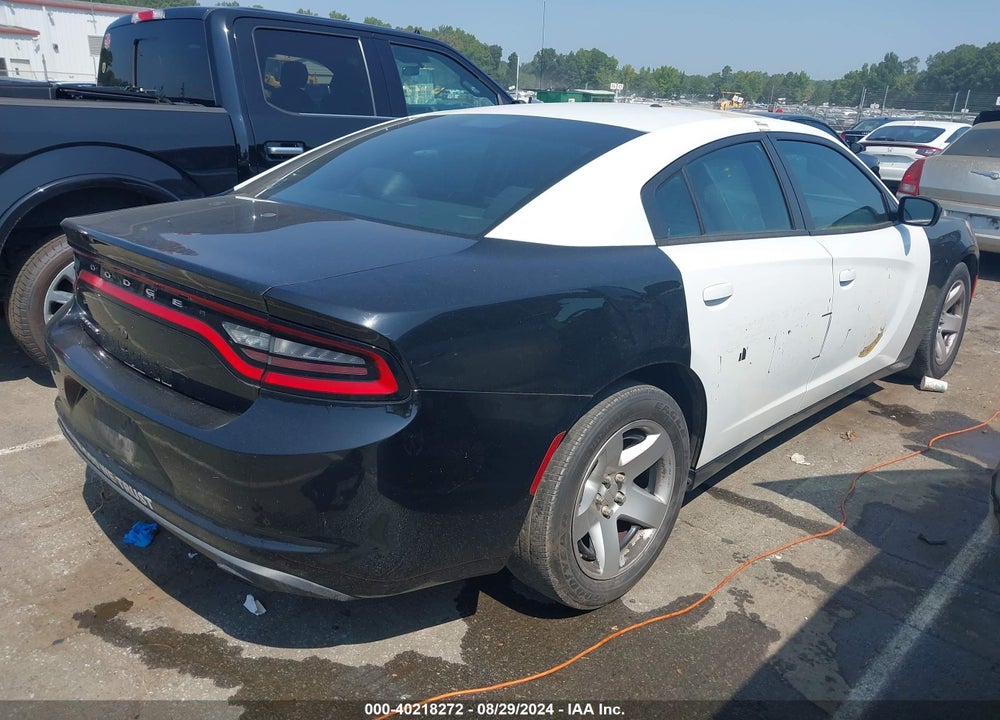 2016 DODGE CHARGER POLICE VIN: 2C3CDXAT6GH144116