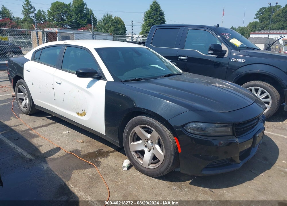 2016 DODGE CHARGER POLICE VIN: 2C3CDXAT6GH144116