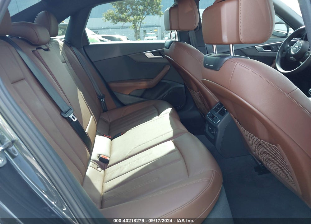 2019 AUDI A4 45 PREMIUM VIN: WAUENAF4XKA019527