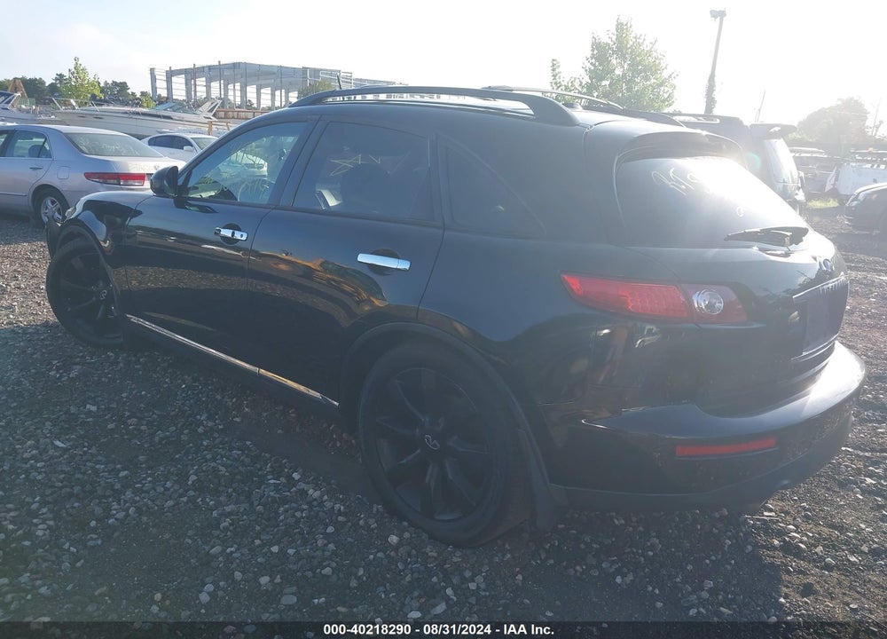 2007 INFINITI FX35 VIN: JNRAS08W07X201020