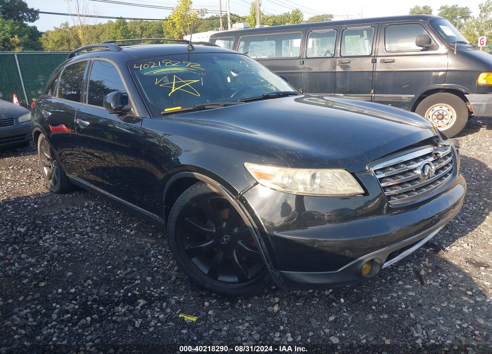 2007 INFINITI FX35 VIN: JNRAS08W07X201020