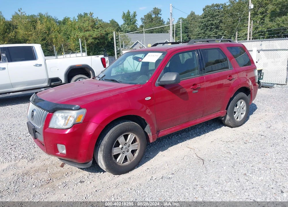 2009 MERCURY MARINER I4 VIN: 4M2CU81789KJ21978