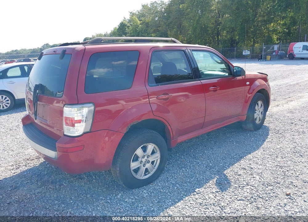 2009 MERCURY MARINER I4 VIN: 4M2CU81789KJ21978