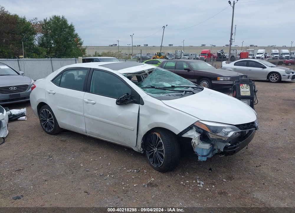 2015 TOYOTA COROLLA S PLUS VIN: 2T1BURHEXFC444468