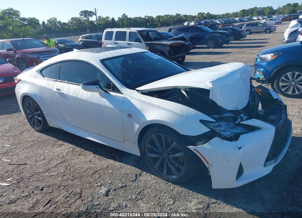 2019 LEXUS RC 350 F-SPORT VIN: JTHHZ5BC8K5020370