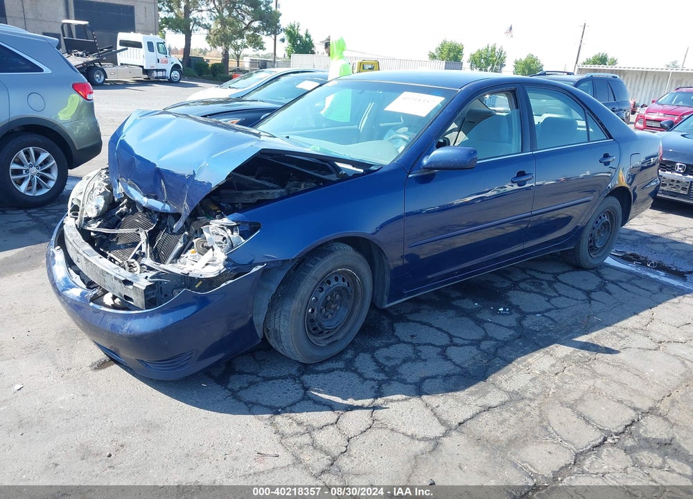 2006 TOYOTA CAMRY LE VIN: 4T1BE30K16U145008