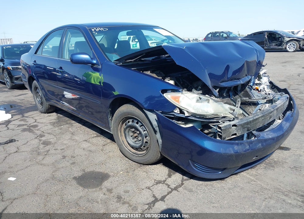 2006 TOYOTA CAMRY LE VIN: 4T1BE30K16U145008
