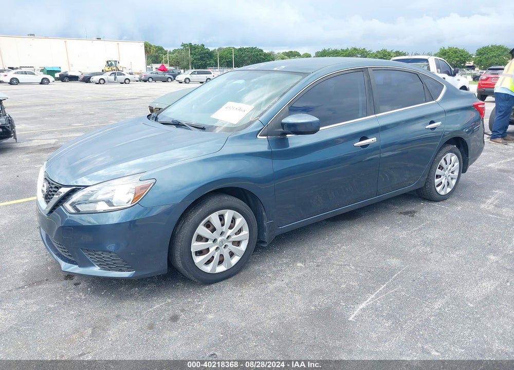2016 NISSAN SENTRA SV VIN: 3N1AB7AP4GY327247