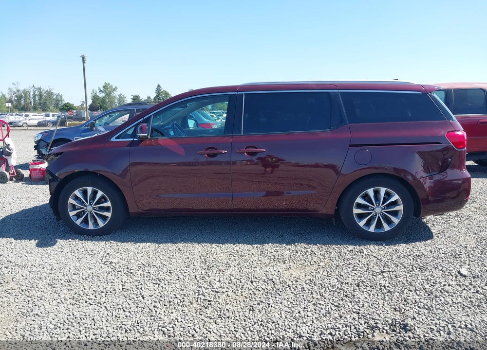 2016 KIA SEDONA SX VIN: KNDMC5C18G6184024