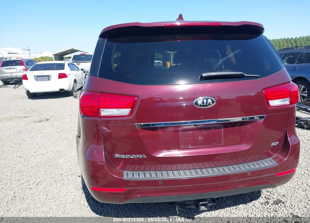 2016 KIA SEDONA SX VIN: KNDMC5C18G6184024