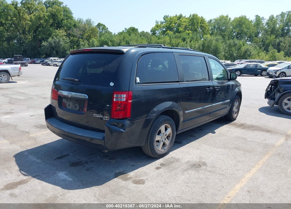 2009 DODGE GRAND CARAVAN SXT VIN: 2D8HN54169R566396
