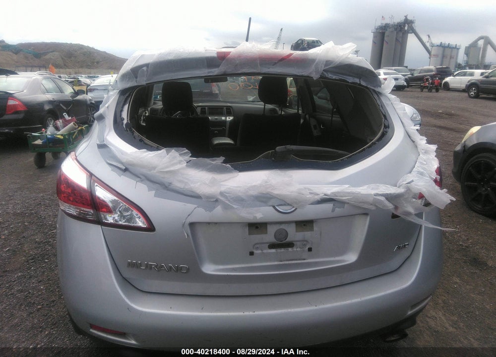 2012 NISSAN MURANO S VIN: JN8AZ1MW8CW227408