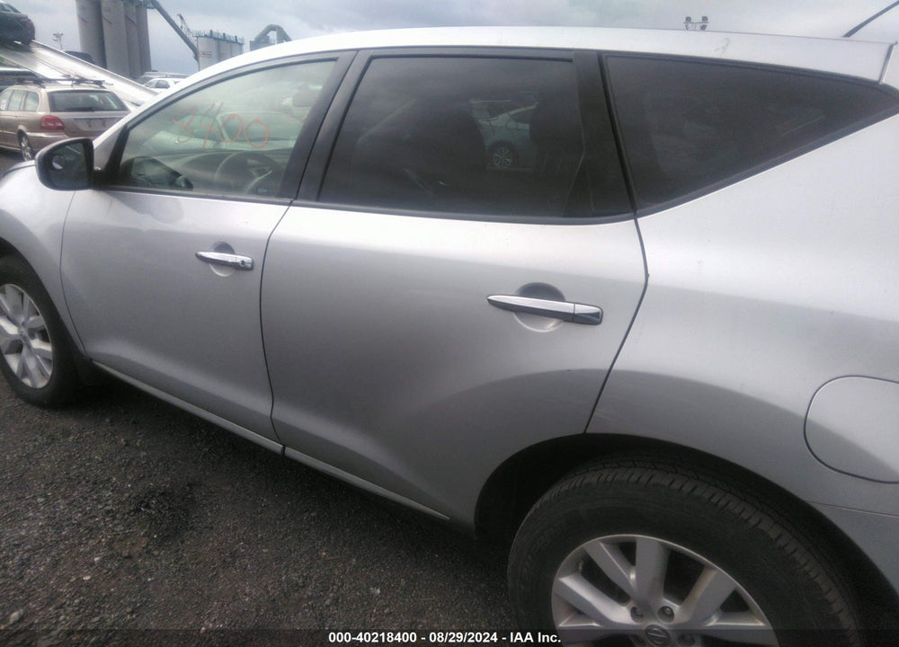 2012 NISSAN MURANO S VIN: JN8AZ1MW8CW227408