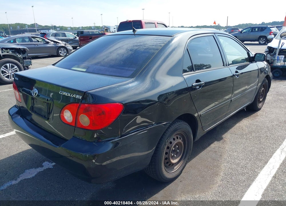 2006 TOYOTA COROLLA LE VIN: JTDBR32E060077131