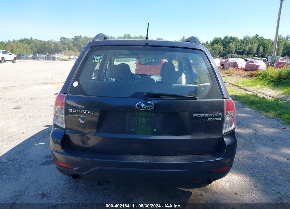 2010 SUBARU FORESTER 2.5X VIN: JF2SH6BC4AH780553
