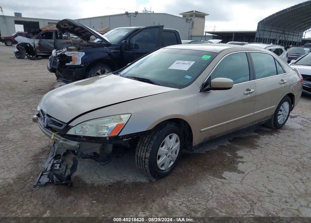 2003 HONDA ACCORD 2.4 LX VIN: 3HGCM56313G708789