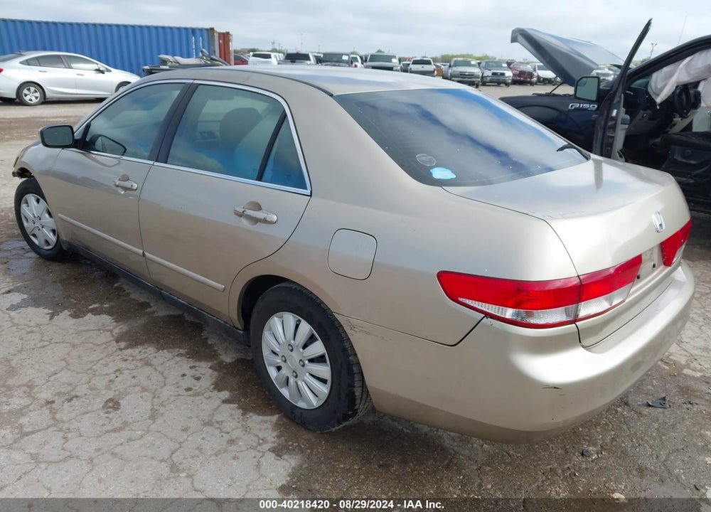 2003 HONDA ACCORD 2.4 LX VIN: 3HGCM56313G708789