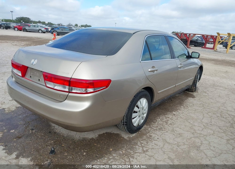 2003 HONDA ACCORD 2.4 LX VIN: 3HGCM56313G708789