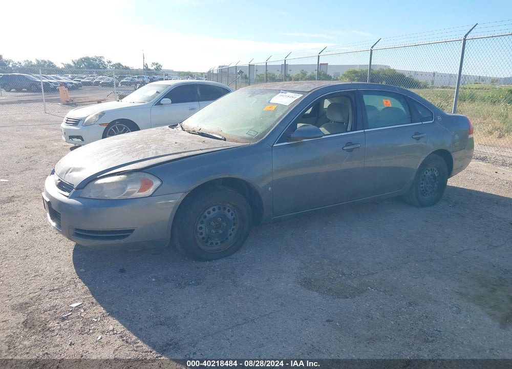 2008 CHEVROLET IMPALA LS VIN: 2G1WB58K089110032