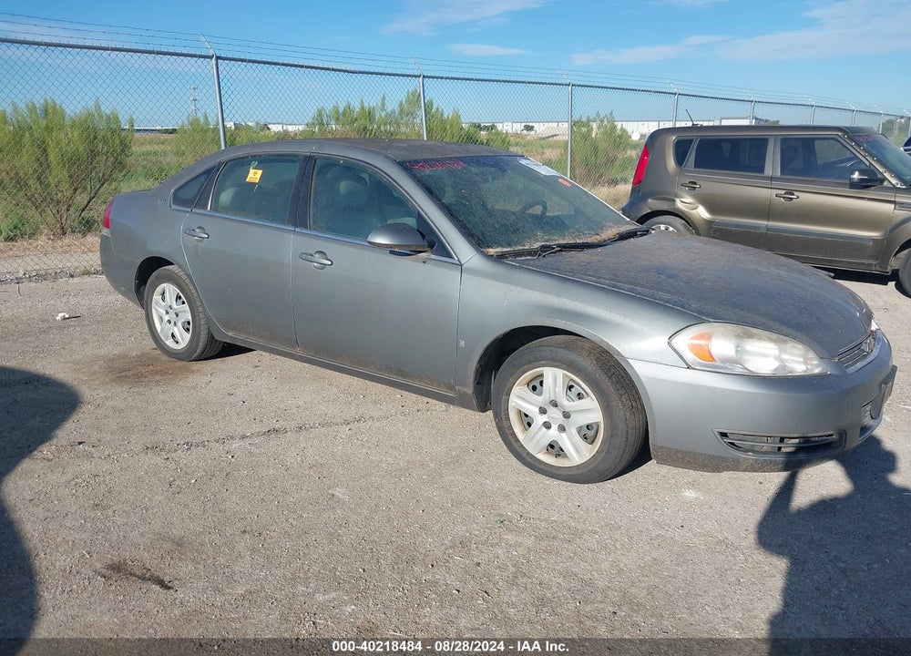 2008 CHEVROLET IMPALA LS VIN: 2G1WB58K089110032