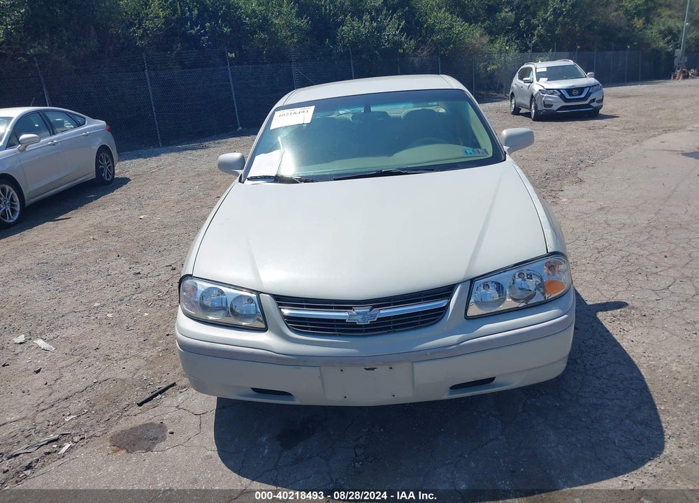 2003 CHEVROLET IMPALA VIN: 2G1WF52E739363705