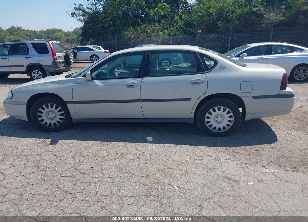 2003 CHEVROLET IMPALA VIN: 2G1WF52E739363705