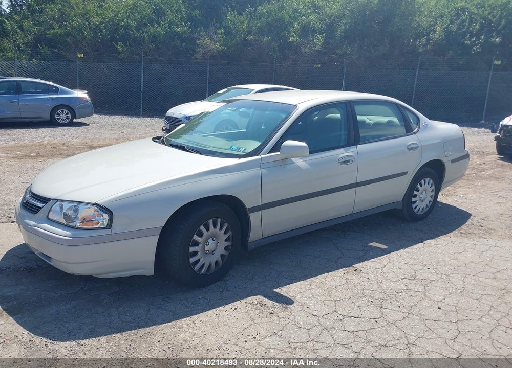 2003 CHEVROLET IMPALA VIN: 2G1WF52E739363705