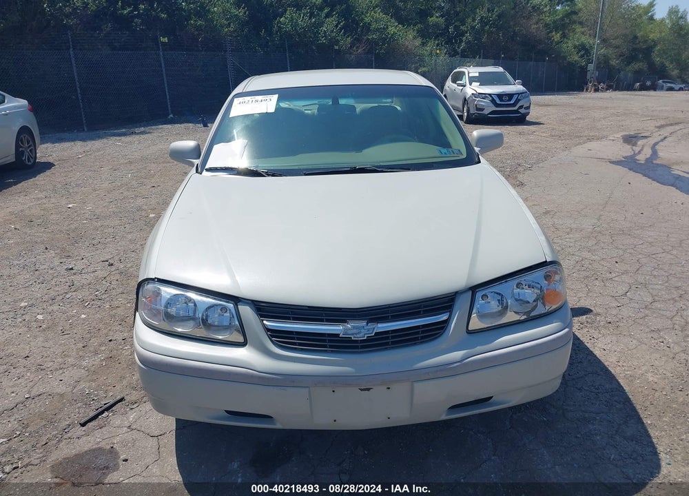 2003 CHEVROLET IMPALA VIN: 2G1WF52E739363705