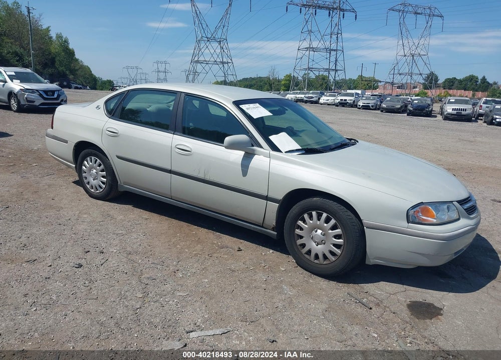 2003 CHEVROLET IMPALA VIN: 2G1WF52E739363705