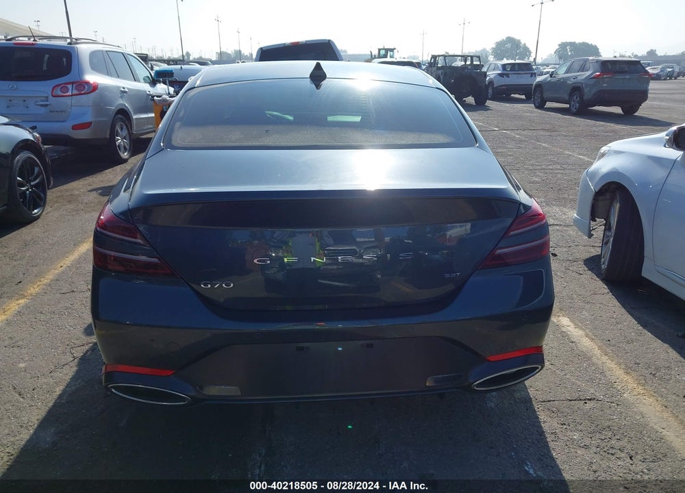 2023 GENESIS G70 3.3T RWD VIN: KMTG54TE3PU119907