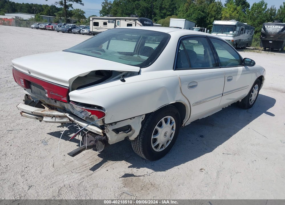 2003 BUICK CENTURY CUSTOM VIN: 2G4WS52J131298134