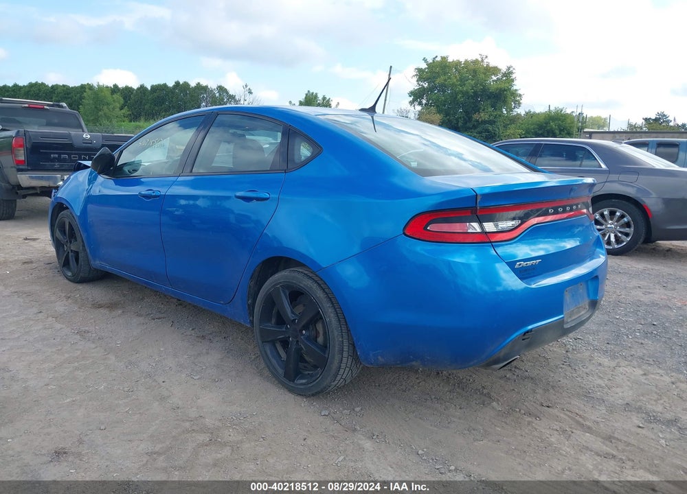 2015 DODGE DART SXT VIN: 1C3CDFBB4FD415640