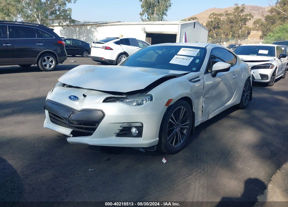 2016 SUBARU BRZ LIMITED VIN: JF1ZCAC16G9602406