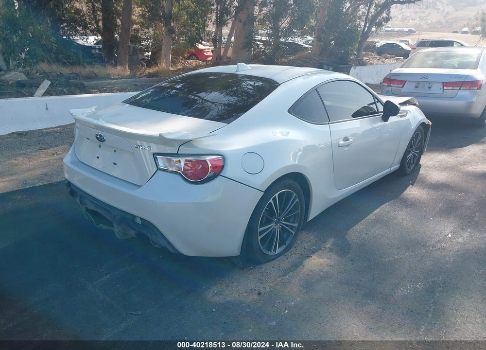 2016 SUBARU BRZ LIMITED VIN: JF1ZCAC16G9602406
