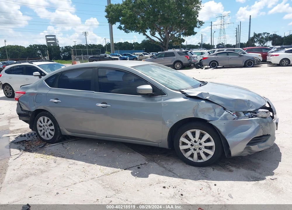 2013 NISSAN SENTRA SV VIN: 3N1AB7AP3DL752421