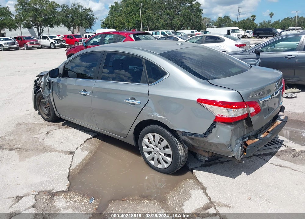 2013 NISSAN SENTRA SV VIN: 3N1AB7AP3DL752421