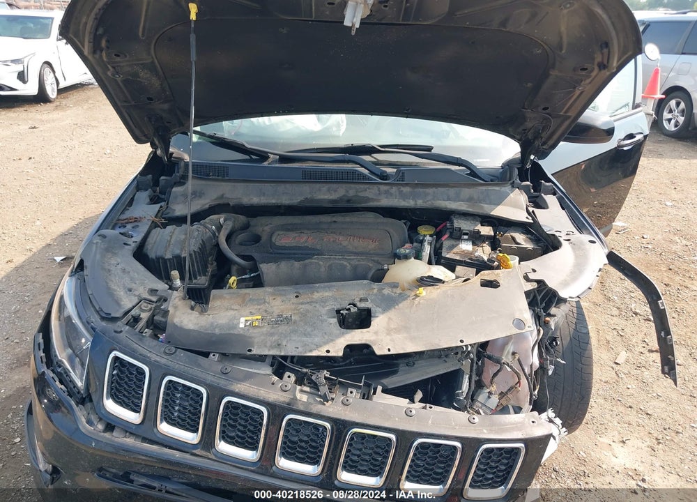 2018 JEEP COMPASS LATITUDE FWD VIN: 3C4NJCBB3JT286207